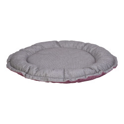 Pet Comfort Sunflower Çift Taraflı Kedi ve Köpek Yatağı Pembe Gri 85 Cm - 3