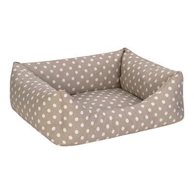 Pet Comfort Uniform Bej Puantiyeli Kedi ve Köpek Yatağı XSmall 40x50cm - 2