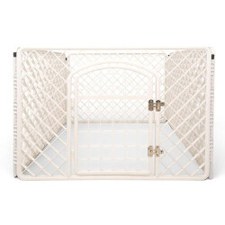 PetButik Pet Butik Plastik Köpek Oyun Bahçesi Çiti 4'lü Panel 90x60 Cm - 3