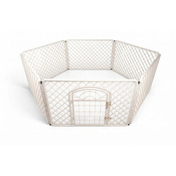PetButik Pet Butik Plastik Köpek Oyun Bahçesi Çiti 6'lı Panel 90x60 Cm - Pet Butik