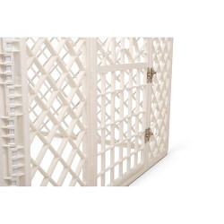 PetButik Pet Butik Plastik Köpek Oyun Bahçesi Çiti 6'lı Panel 90x60 Cm - 3