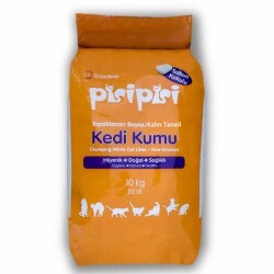 Pisipisi Sabun Kokulu Topaklanan İnce Taneli Bentonit Kedi Kumu 10 Kg - Pisi Pisi