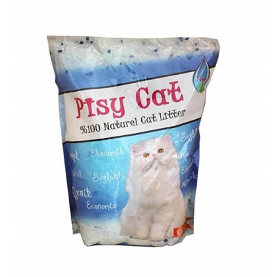 PisyCat Silika Süper Emici Kristal Kedi Kumu 9x3,6 Lt - 1