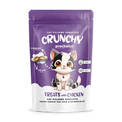 Pro Choice Crunchy Sensitive Hassas Kediler İçin Tavuklu Kedi Ödül Maması 60 Gr - Pro Choice