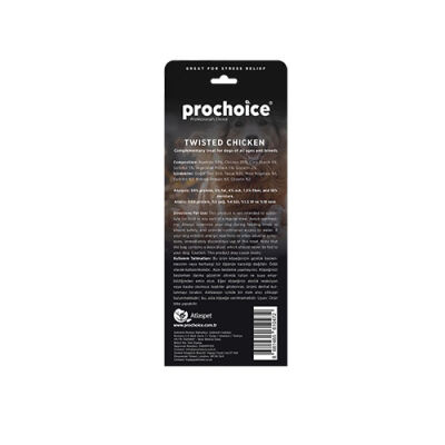 Pro Choice Ördekli Tahılsız Köpek Ödül Kemiği 12,5 Cm 10'lu - 2