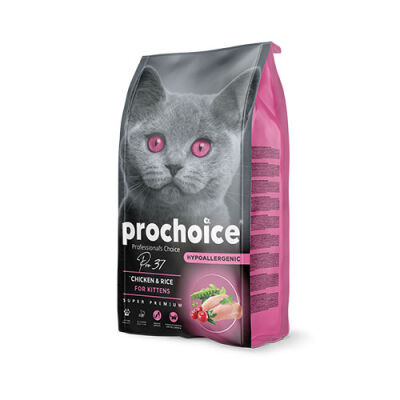 Pro Choice Pro 37 Kitten Tavuklu ve Pirinçli Yavru Kedi Maması 2 Kg - 1
