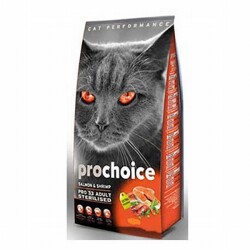 Pro Choice Pro 33 Adult Sterilised Salmonlu ve Karidesli Kısırlaştırılmış Kedi Maması 2 Kg - Pro Choice