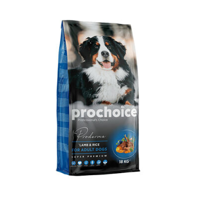 Pro Choice Proderma Kuzulu ve Pirinçli Yetişkin Köpek Maması 18 Kg - 1