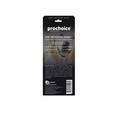 Pro Choice Tahılsız Donut Köpek Ödül Kemiği 9 Cm 3'lü - 2