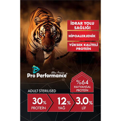 Pro Performance Kızlıcıklı Kuzulu Karidesli ve Somonlu Kısırlaştırılmış Kedi Maması 15 Kg - 3