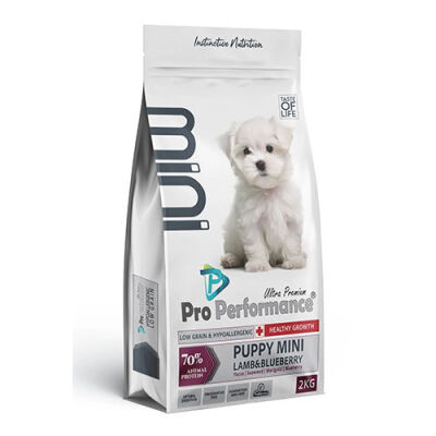 Pro Performance Kuzulu ve Yaban Mersinli Küçük Irk Yavru Köpek Maması 2 Kg - 1