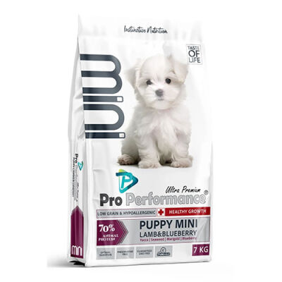 Pro Performance Kuzulu ve Yaban Mersinli Küçük Irk Yavru Köpek Maması 7 Kg - 1