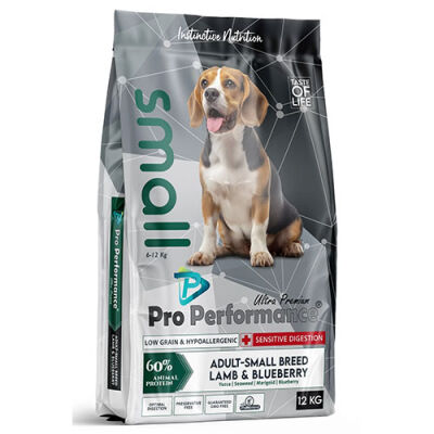 Pro Performance Kuzulu ve Yaban Mersinli Küçük Irk Yetişkin Köpek Maması 12 Kg - 1