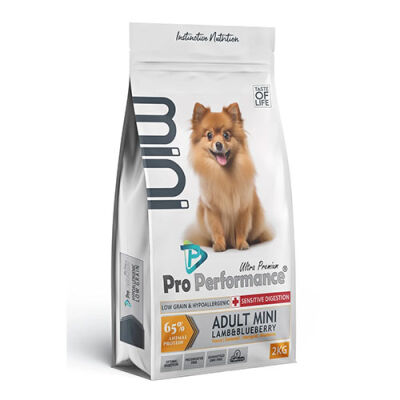 Pro Performance Kuzulu ve Yaban Mersinli Küçük Irk Yetişkin Köpek Maması 2 Kg - 1