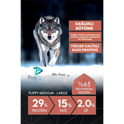 Pro Performance Somonlu ve Yaban Mersinli Orta ve Büyük Irk Yavru Köpek Maması 12 Kg - 2