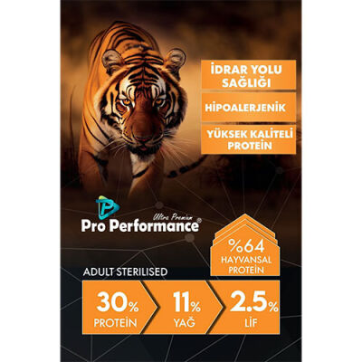 Pro Performance Tavuklu ve Pirinçli Kısırlaştırılmış Kedi Maması 15 Kg - 3