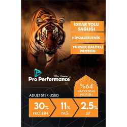 Pro Performance Tavuklu ve Pirinçli Kısırlaştırılmış Kedi Maması 2 Kg - 3
