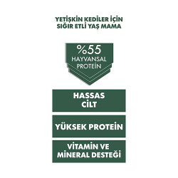 Pro Performance Ultra Premium Biftekli Yetişkin Kedi Konservesi 400 Gr - 3