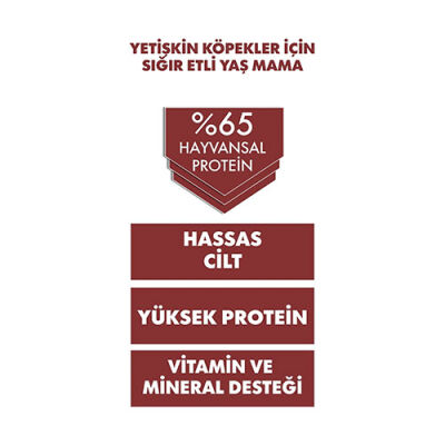 Pro Performance Ultra Premium Biftekli Yetişkin Köpek Konservesi 12 Adet 400 Gr - 3