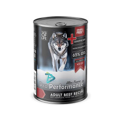 Pro Performance Ultra Premium Biftekli Yetişkin Köpek Konservesi 6 Adet 400 Gr - Pro Performance