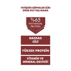 Pro Performance Ultra Premium Biftekli Yetişkin Köpek Konservesi 6 Adet 400 Gr - 3
