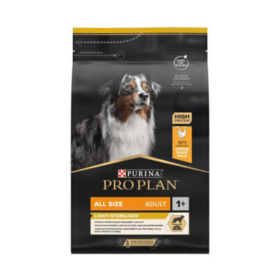 Pro Plan All Sizes Light Sterilised Tüm Irklar İçin Düşük Kalorili Kısırlaştırılmış Köpek Maması 14 Kg - 2