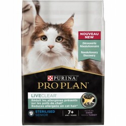Pro Plan Liveclear 7+ Hindili Alerjen Azaltan Kısırlaştırılmış Yaşlı Kedi Maması 1,4 Kg - 2