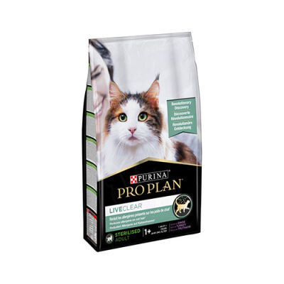 Pro Plan Liveclear Somonlu Alerjen Azaltan Kısırlaştırılmış Kedi Maması 7 Kg - 1