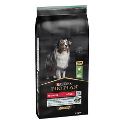 Pro Plan Medium Adult Sensitive Digestion Kuzulu Orta Irk Yetişkin Köpek Maması 14 Kg - Pro Plan