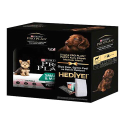 Pro Plan Small & Mini Puppy Sensitive Skin Somonlu Küçük Irk Yavru Köpek Maması 3 Kg+Hediye Paketi - Pro plan