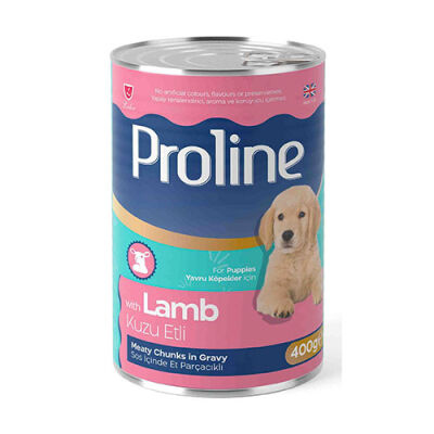 Proline Kuzu Etli Gravy Yavru Köpek Konservesi 6 Adet 400 Gr - 1