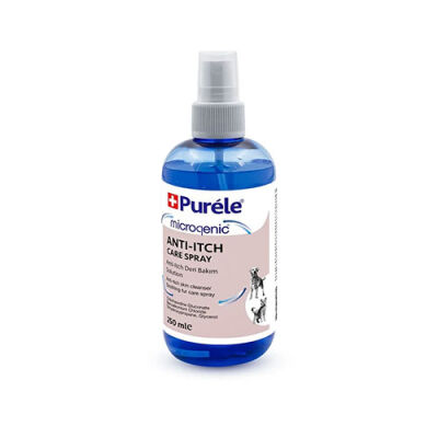 Purele Microgen Anti-Itching Kedi ve Köpek Kaşıntı Önleyici Sprey 250 ml - 1