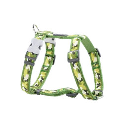 Reddingo Kamuflaj Desenli Yeşil Köpek Göğüs Tasması Medium 20 Mm - Reddingo