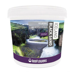 Reeflowers Iceland Black Sand Akvaryum Kumu 1-2 Mm 25 Kg - Reeflowers