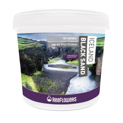 Reeflowers Iceland Black Sand Akvaryum Kumu 3-5 Mm 25 Kg - Reeflowers
