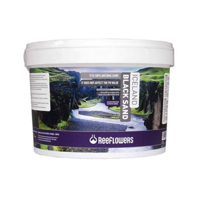 Reeflowers Iceland Black Sand Akvaryum Kumu 3-5 Mm 7 Kg - 1
