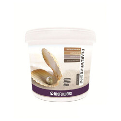 Reeflowers Pearl White Sand Kalsiyum Karbonatlı Akvaryum Kumu 0,5-1 Mm 25 Kg - Reeflowers