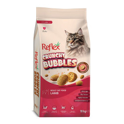 Reflex Crunchy Bubbles Kuzu Etli Yetişkin Kedi Maması 10 Kg - Reflex