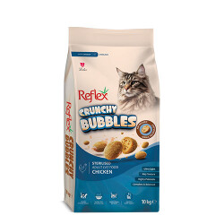 Reflex Crunchy Bubbles Tavuklu Kısırlaştırılmış Kedi Maması 10 Kg - Reflex