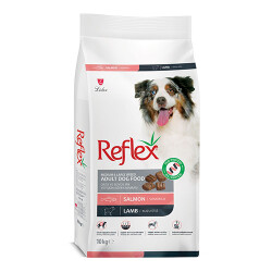 Reflex Duo Orta ve Büyük Irk Somonlu ve Kuzu Etli Yetişkin Köpek Maması 10 Kg - Reflex