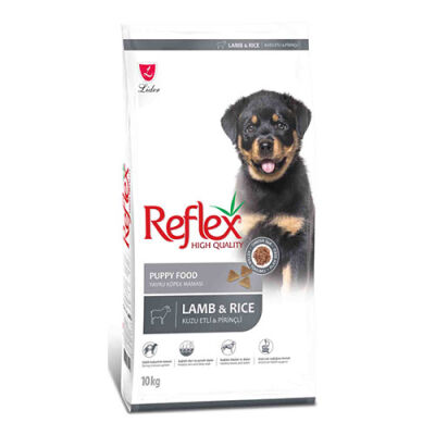 Reflex Kuzulu ve Pirinçli Yavru Köpek Maması 10 Kg - 1