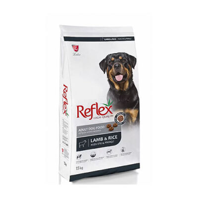 Reflex Kuzulu ve Pirinçli Yetişkin Köpek Maması 15 Kg - 1