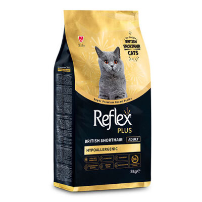 Reflex Plus HypoAllergenic British Shorthair Yetişkin Kedi Maması 8 Kg - 2