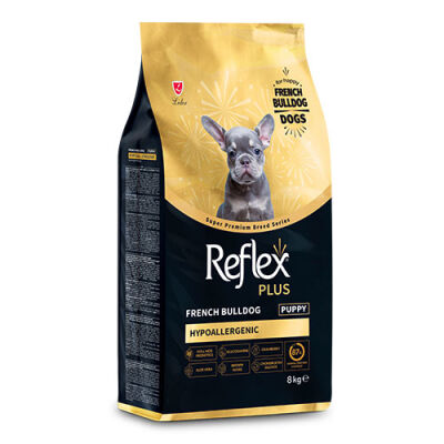 Reflex Plus HypoAllergenic French Bulldog Yavru Köpek Maması 8 Kg - 1