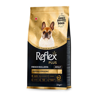 Reflex Plus HypoAllergenic French Bulldog Yetişkin Köpek Maması 3 Kg - 1