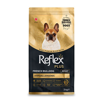 Reflex Plus HypoAllergenic French Bulldog Yetişkin Köpek Maması 3 Kg - 3