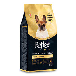 Reflex Plus HypoAllergenic French Bulldog Yetişkin Köpek Maması 8 Kg - Reflex Plus