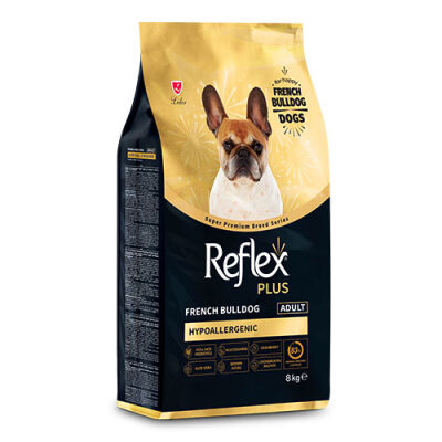 Reflex Plus HypoAllergenic French Bulldog Yetişkin Köpek Maması 8 Kg - 1