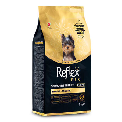 Reflex Plus HypoAllergenic Yorkshire Terrier Yavru Köpek Maması 8 Kg - 1