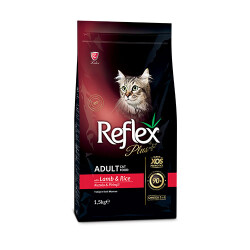 Reflex Plus Kuzulu ve Pirinçli Yetişkin Kedi Maması 1,5 Kg - Reflex Plus